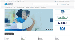 Desktop Screenshot of estrategiahospitalaria.com